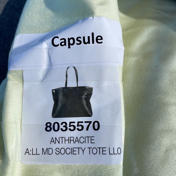 BURBERRY CAPSULE ANTHRACITE TOTE - Picture 13 of 13